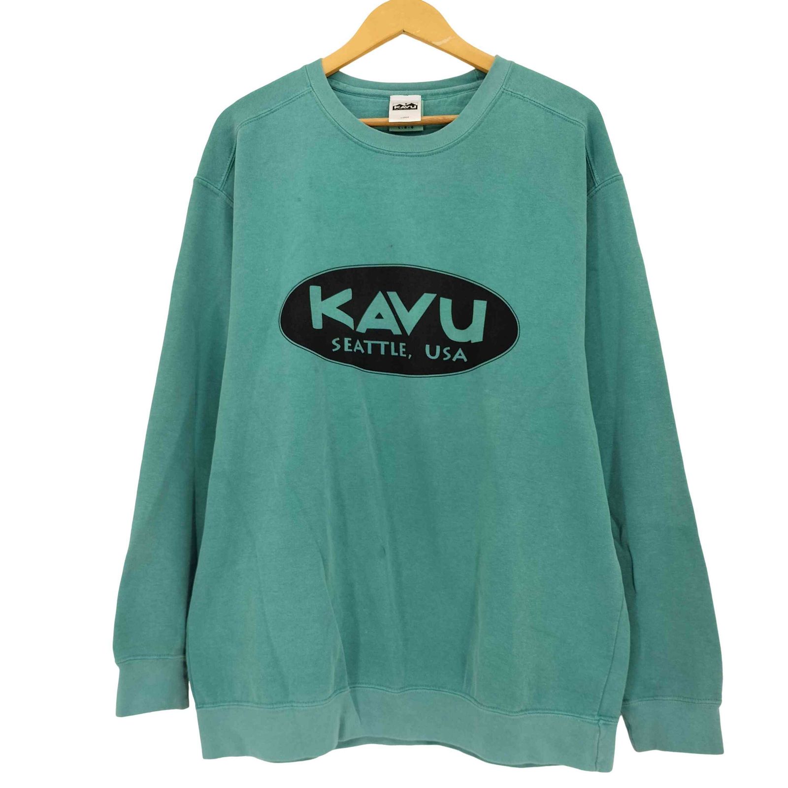 カブー KAVU オーバーサイズ フロントロゴパーカー メンズ import：L 
