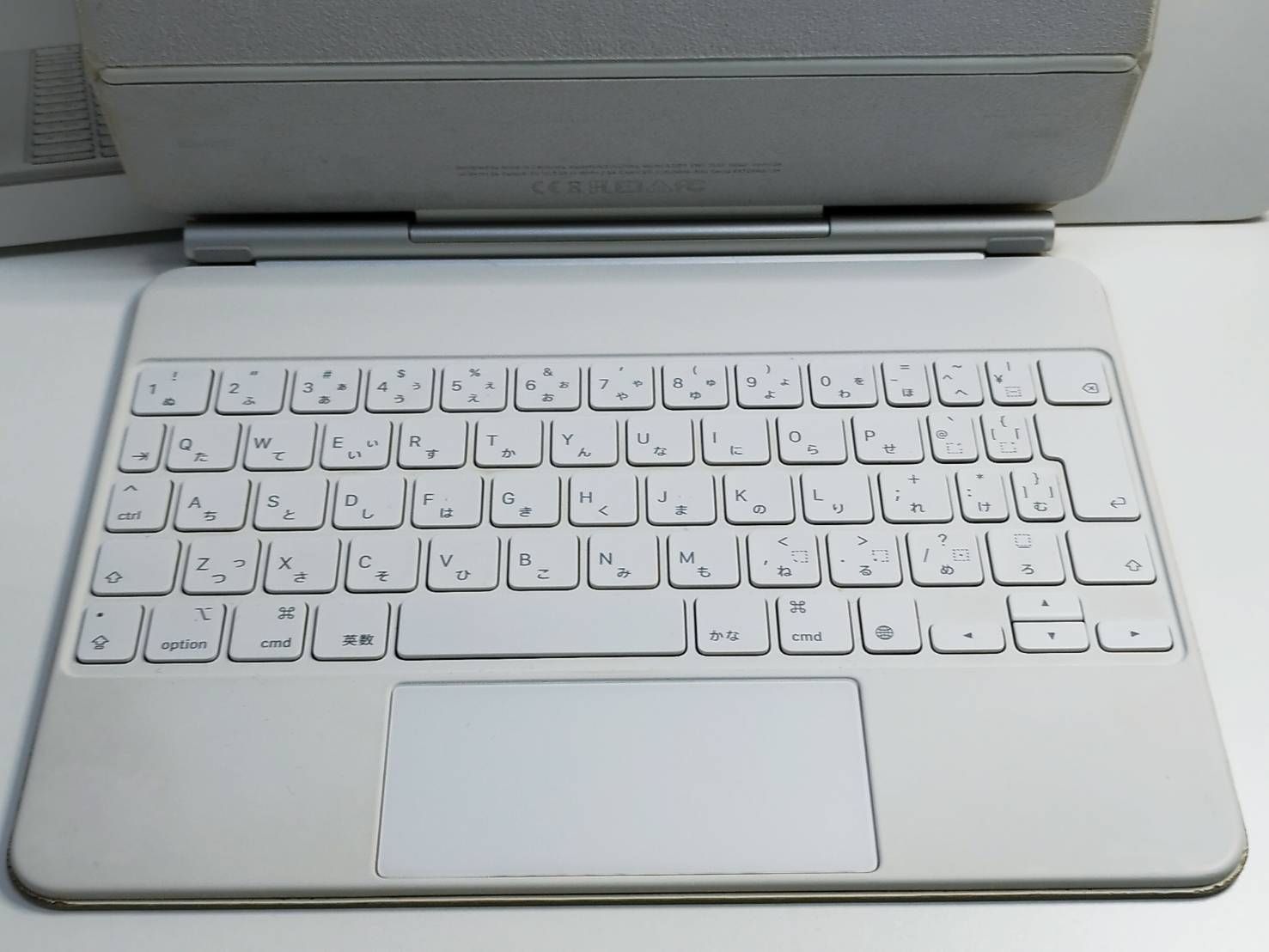 極美品 iPad Magic Keyboard A2261 MJQJ3J/A Magic Keyboard for iPad Air 13-inch (M2) - Japanese - White