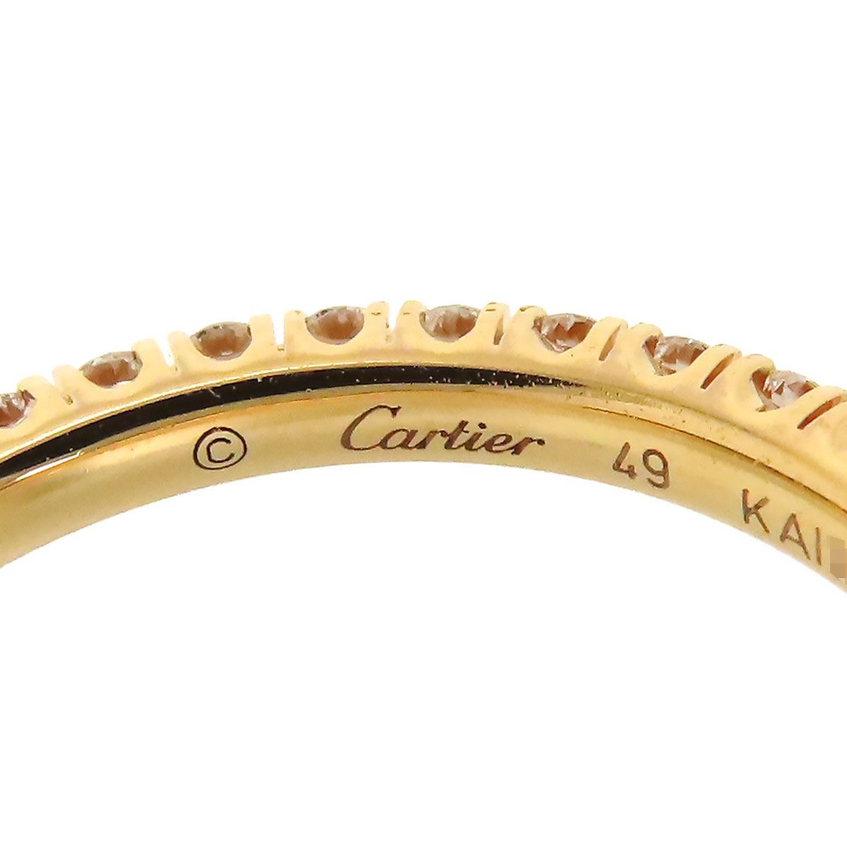 カルティエ エタンセル ドゥ カルティエ ウェディング リング #49 B4086549 Au750 (K18PG) レディース CARTIER【中古】 【ジュエリー】