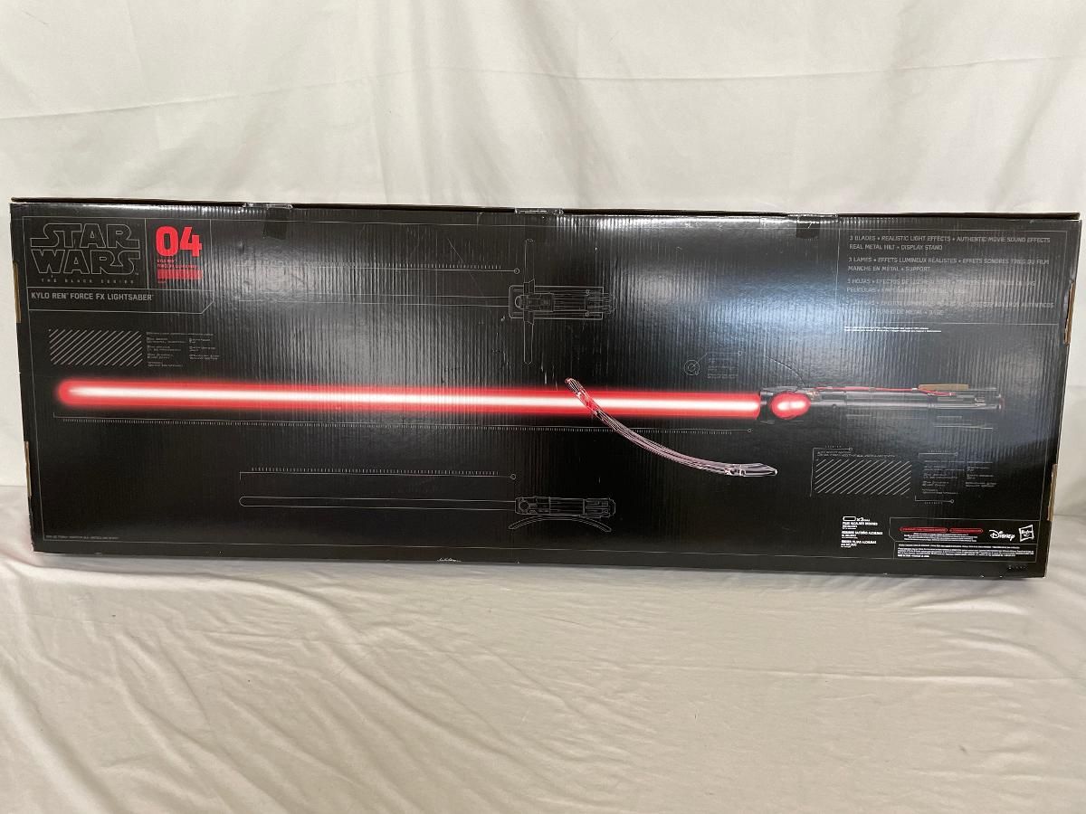 【簡易動作確認⭕️】スターウォーズFXライトセーバー カイロレン ブラックシリーズ 新品未開封】スターウォーズ カイロレン FX ブラックシリーズ