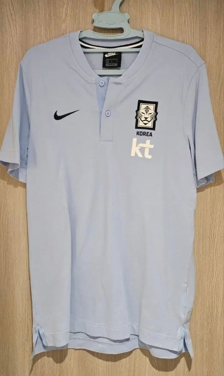 大韓民国 韓国国家代表 トレーナー 支給品 large₍ラージ ポロ t シャツ