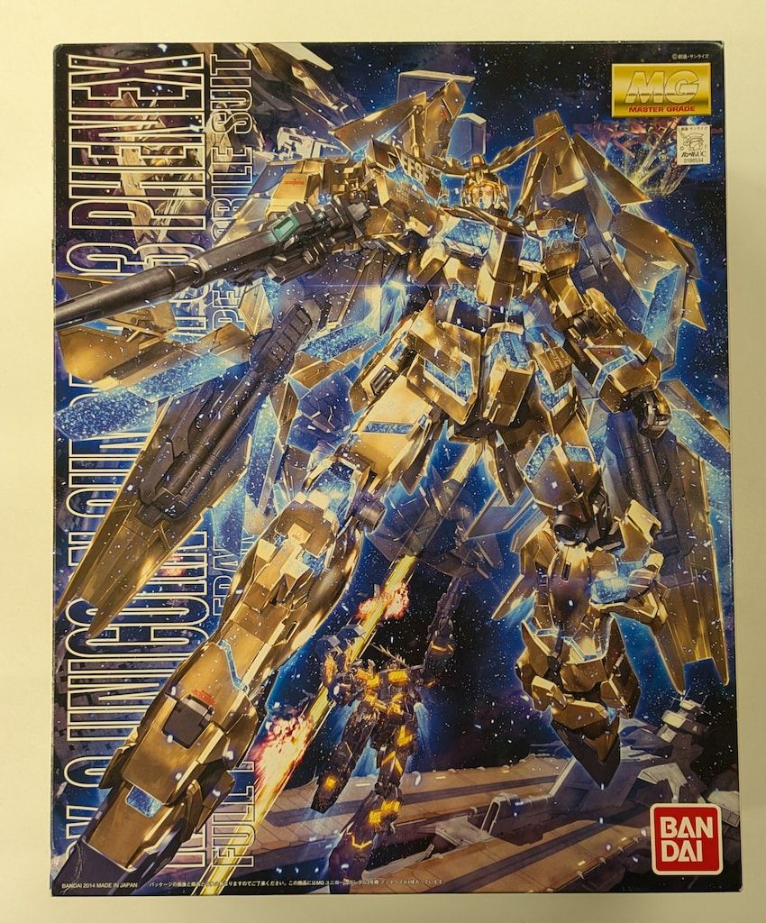 MG 1/100 ユニコーンガンダム3号機 フェネクス ゴールドコーティング