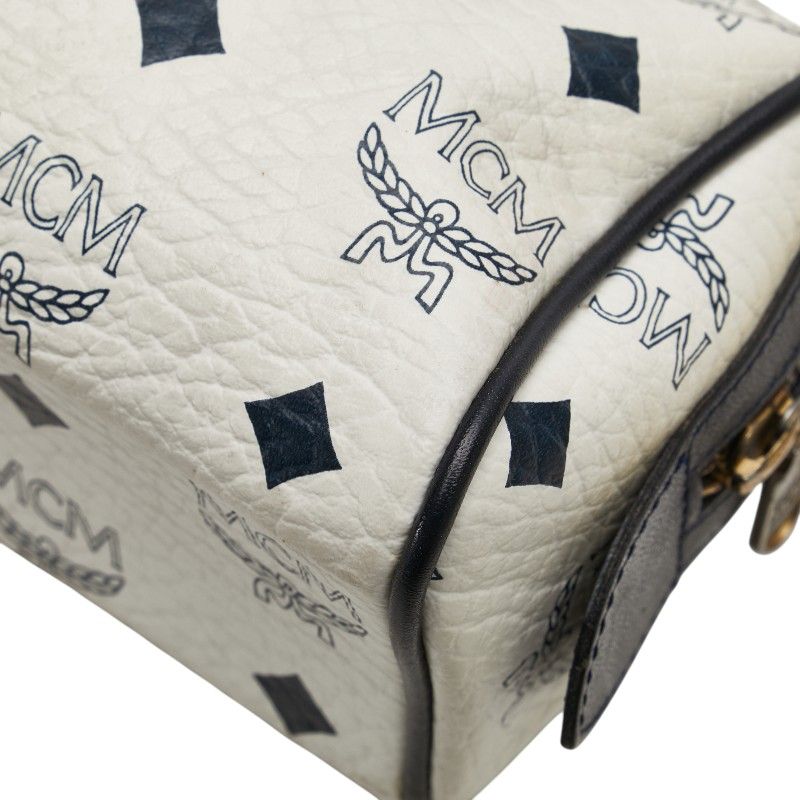 エム シー エム ヴィセトス モノグラム ミニボストンバッグショルダー