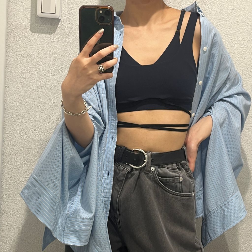 Nike x Jacquemus La Brassiere Navy Mサイズ NIKE × JACQUEMUS ナイキ ジャックムス 22SS La Brassiere ブラ