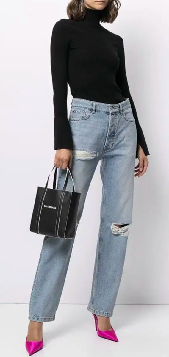 BALENCIAGA バレンシアガ エブリデイ xxs クロスボディバッグ|トートバッグ S レベル 評価証明書 O