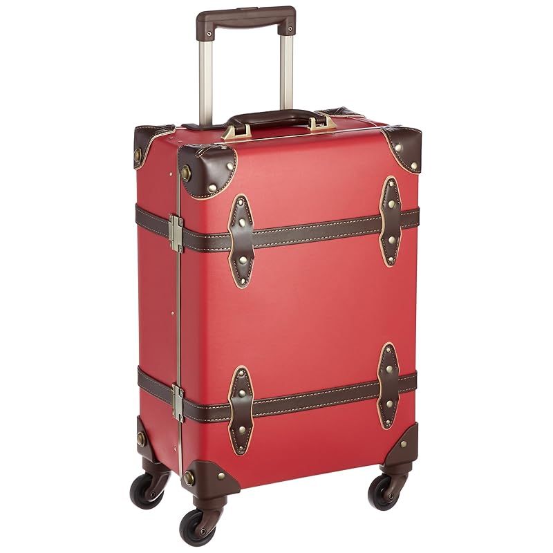 ユーラシア ユーラシア トランクケース 44 26L 3.3 合皮 機内持込可 26.0L 44cm 3.3kg EUR3054-44 レッド ブラウン レッド ブラウン 1