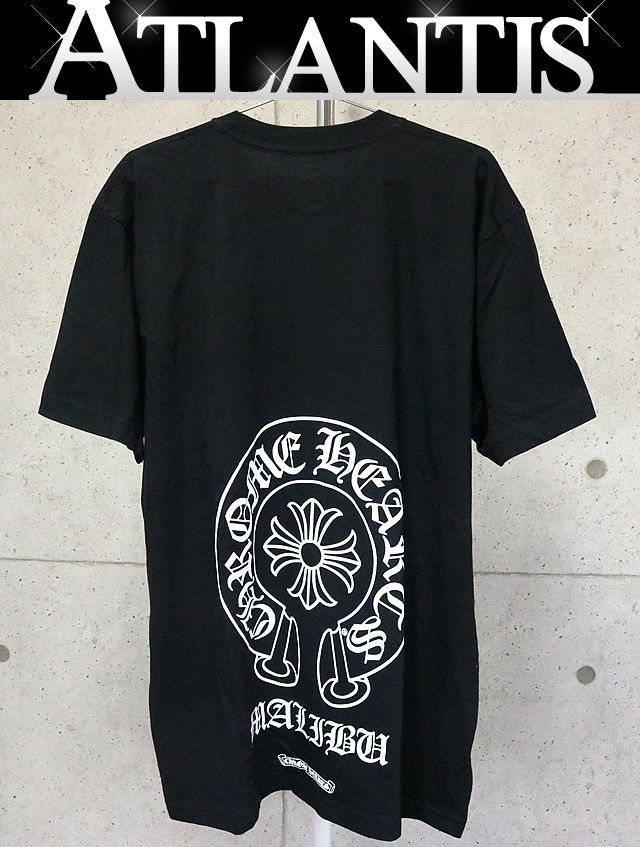 銀座店 クロムハーツ 新品 マリブ限定 Tシャツ メンズ XL 黒 91803