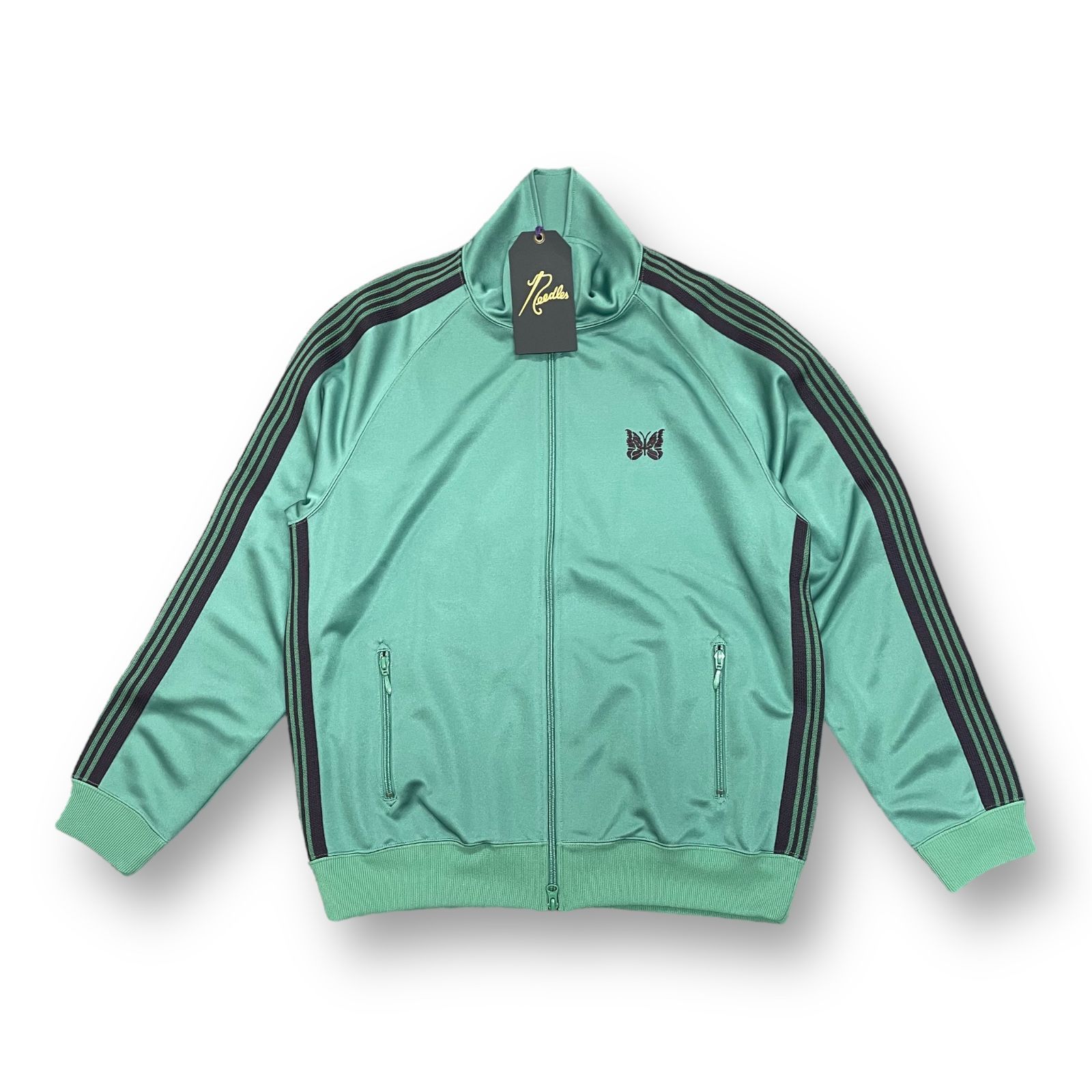 needlesトラックジャケット エメラルドグリーン　2023ss needlesトラックジャケット エメラルドグリーン 2023ss
