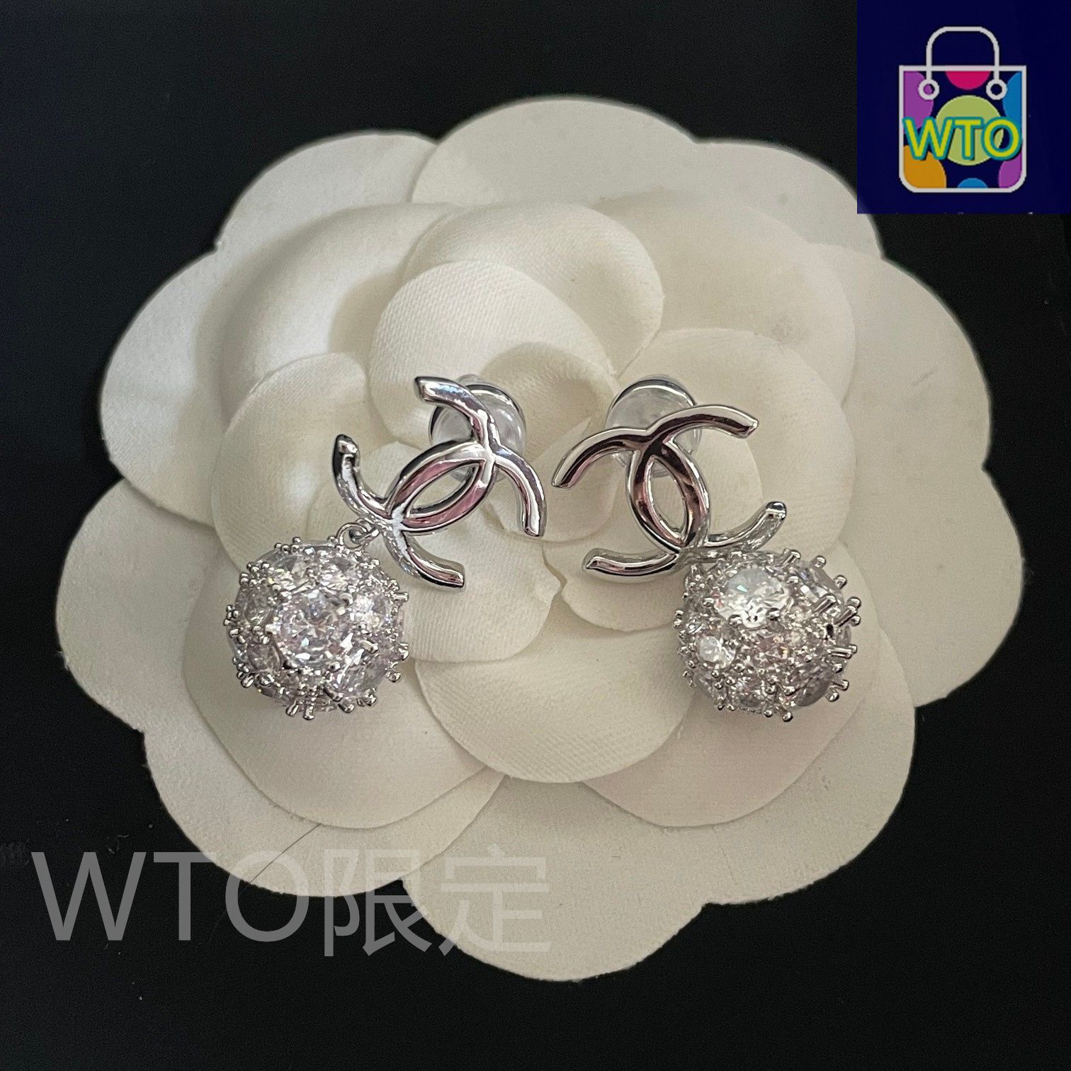 今日WTO】Chanel 中古 ダブル C イヤリング オリジナルリプリカ
