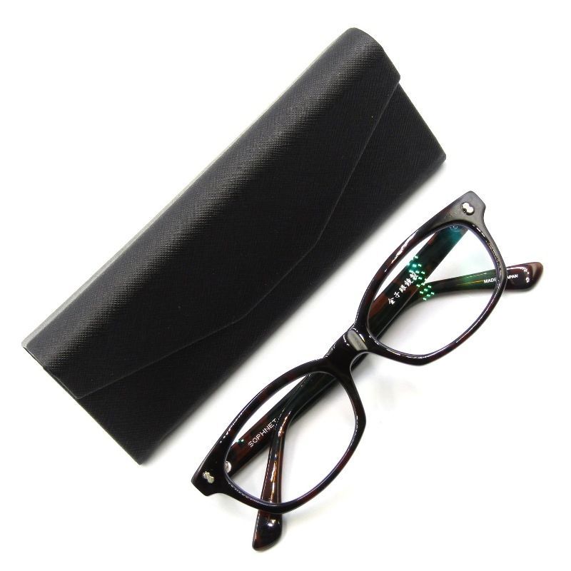 SOPHNET × 金子眼鏡 コラボ 眼鏡 メガネ 伊達メガネ SOPHNET. SOPH NET. × 金子眼鏡 / ソフネット カネコメガネ