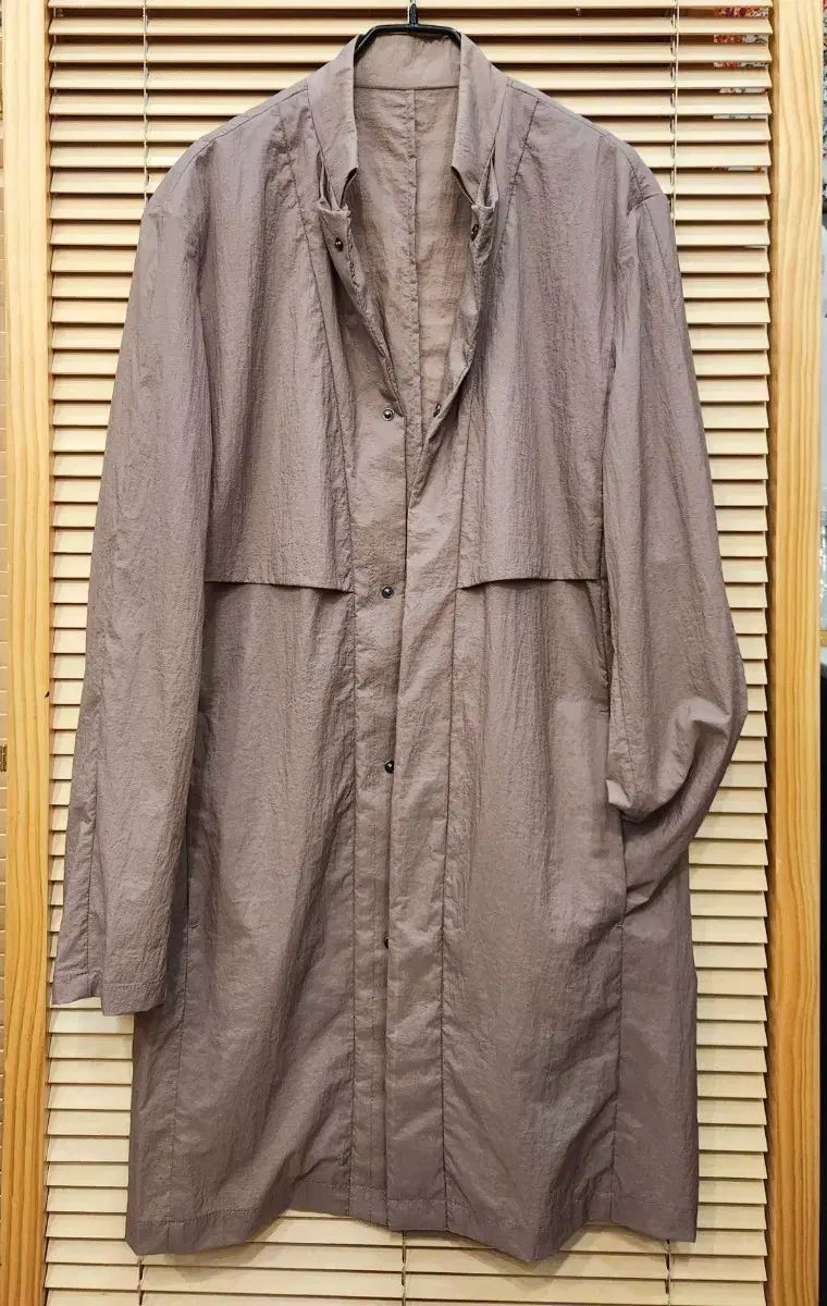 TIME HOMME メンズ 季節の変わり目 軽量 ロングコート 95