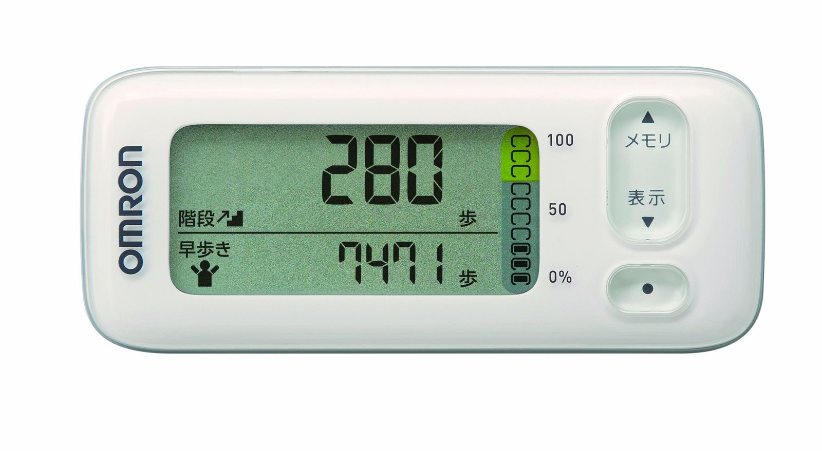オムロン(OMRON) 活動量計 カロリスキャン ホワイト HJA-400-W 