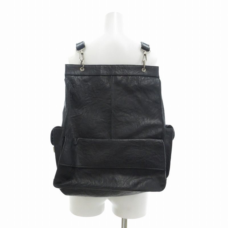 GINZA QUATTRO】ギンザクアトロ レザー 無地 ハンドバッグ MONTBLANC