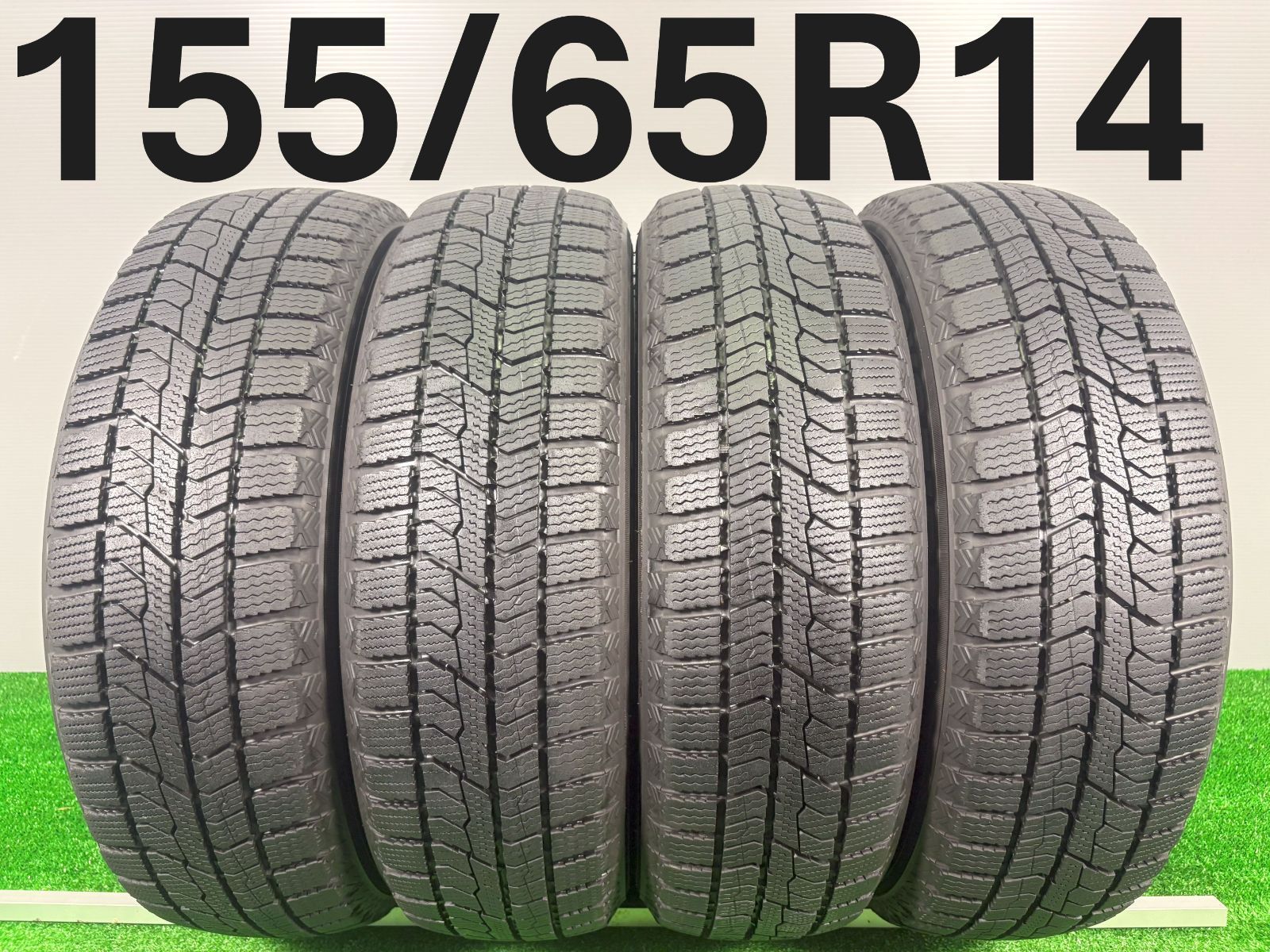155 65R14 トーヨー GIZ 2 製 4本 冬タイヤ スタッドレス TA570