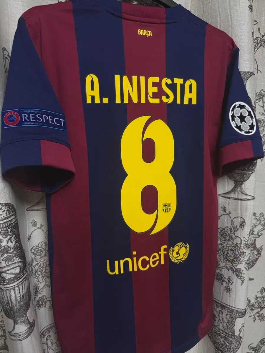 元バルセロナ アンドレス・イニエスタ選手 オーセンティック