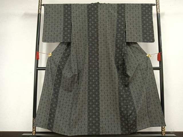 平和屋着物▽訪問着 単衣 流水花文 正絹 逸品 AABC6800jh 平和屋