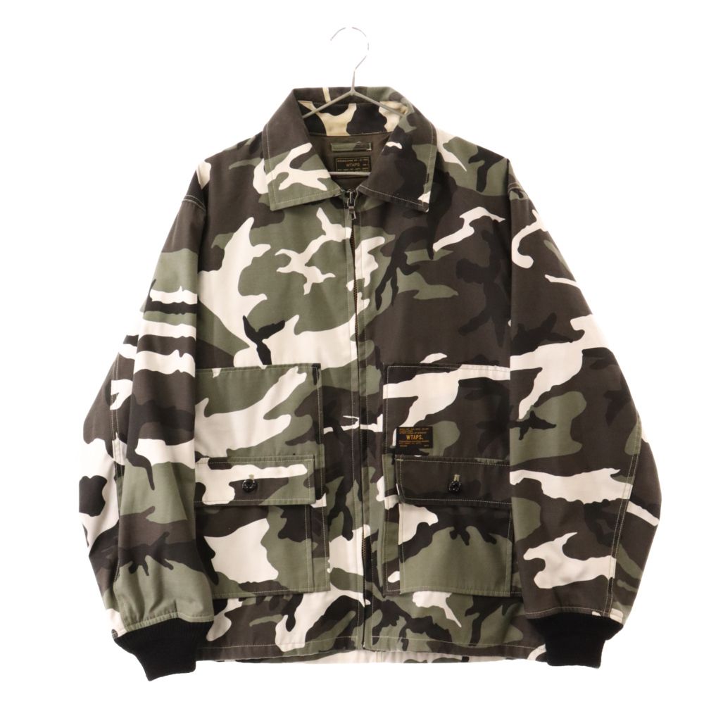【S】WTAPS/ダブルタップス  CIV JK  161GWDT-JKM02 WTAPS (ダブルタップス) 16SS CIV JACKETカモ柄 ジップアップ