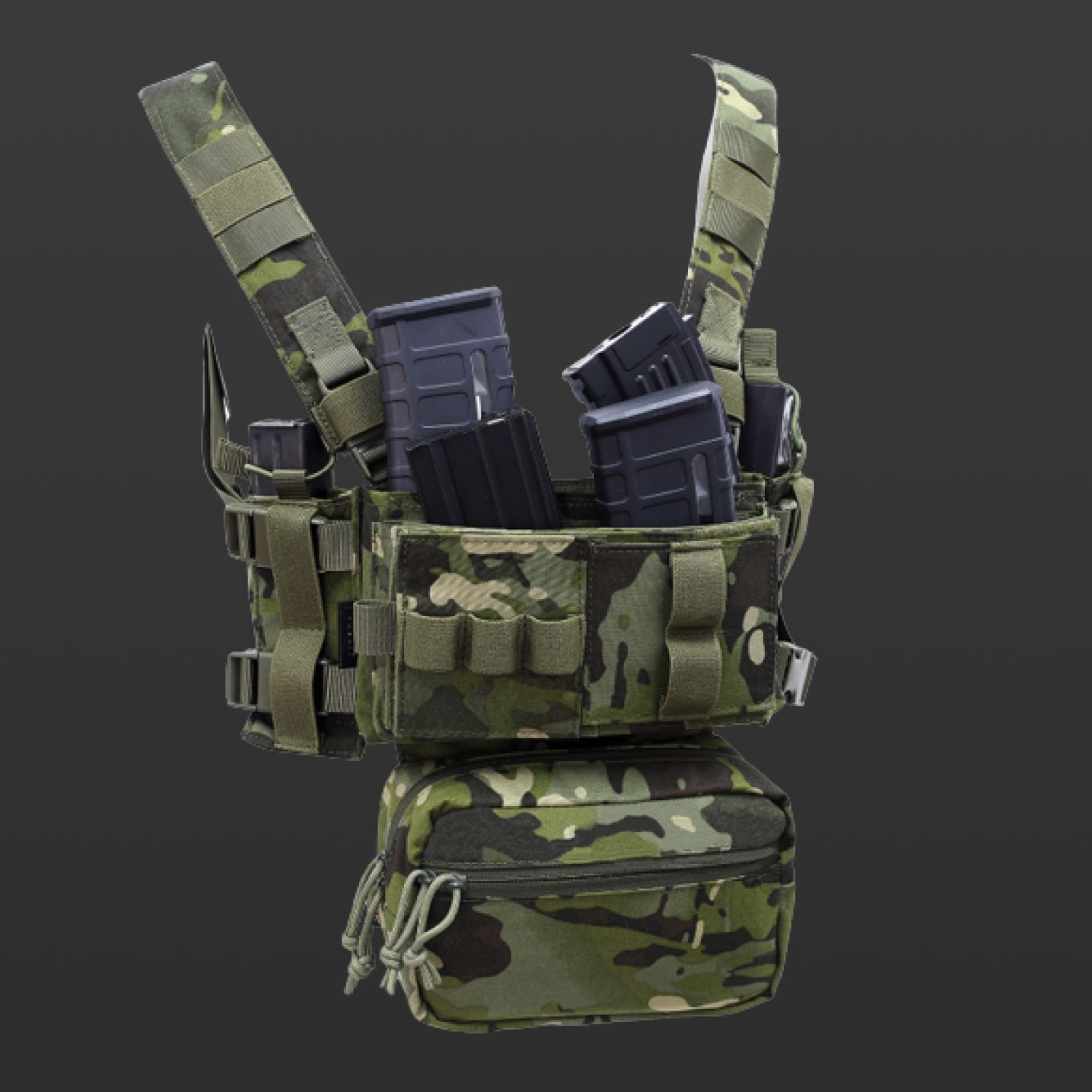 マルチカムトロピック チェストリグ Taylor and Stoner チェストリグ