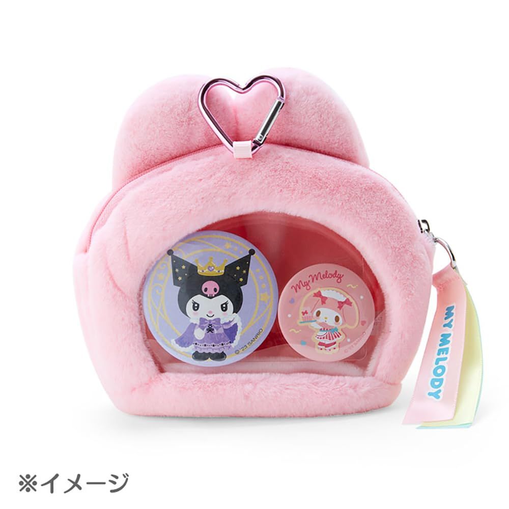レア！Little Twin Stars・キキララ★ポーチなど【ヴィンテージ】 サンリオ(SANRIO) 窓付きフェイス形ポーチキャラクター大賞第2弾
