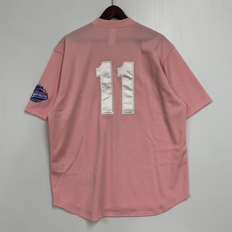 Supreme シュプリーム 5SS S LOGO BASEBALL HENLEY ロゴ ベースボール ヘンリー トップス 半袖 149-251023-ya-03-izu