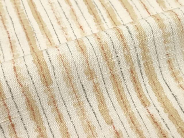 平和屋本店□極上 染司よしおか 五代目 吉岡幸雄 紬 間道 逸品 未使用