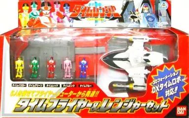 未来戦隊タイムレンジャー　タイムフライヤー　レンジャーセット　未開封 Amazon.co.jp: タイムフライヤー&レンジャーセット 未来戦隊