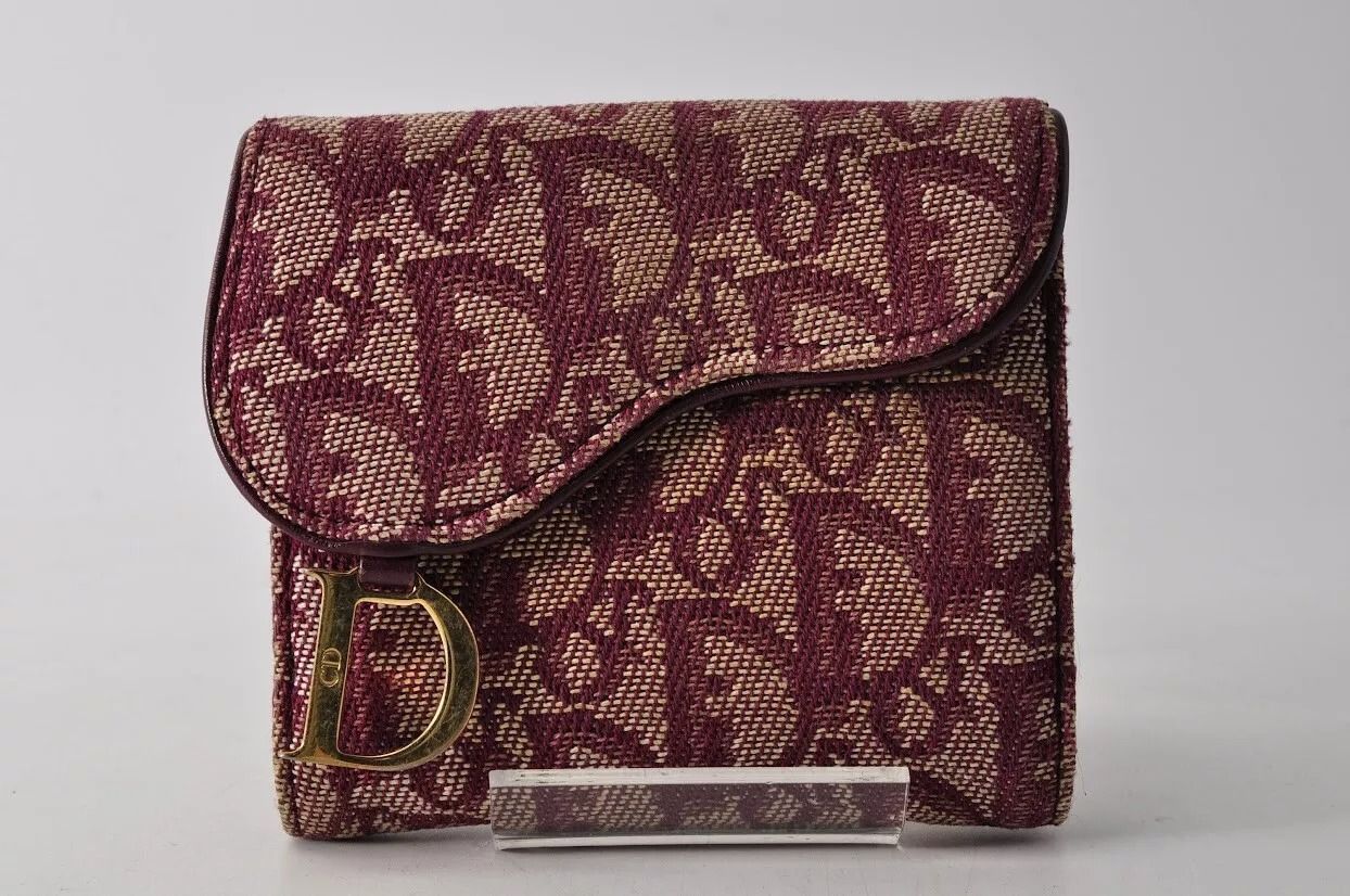Christian Dior クリスチャンディオール サドルトロッター 二つ折り