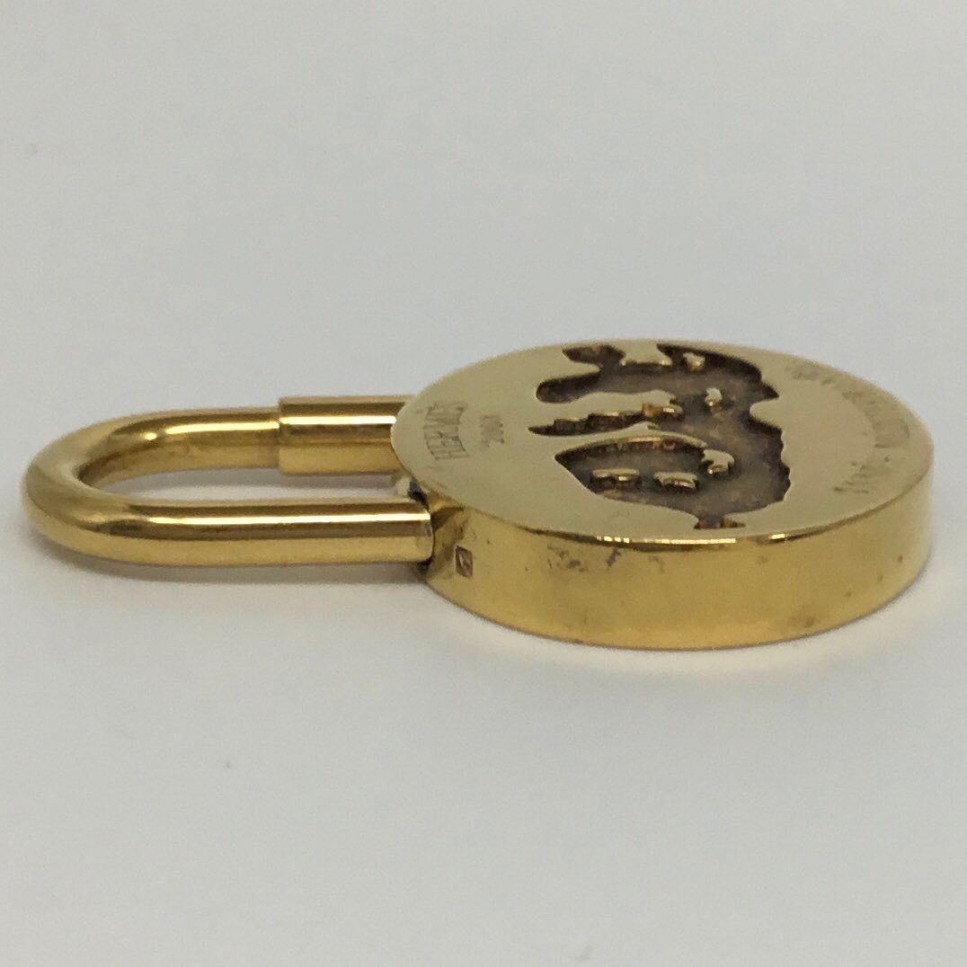 美品 エルメス カデナ 2003限定 地中海 ゴールド アクセサリー