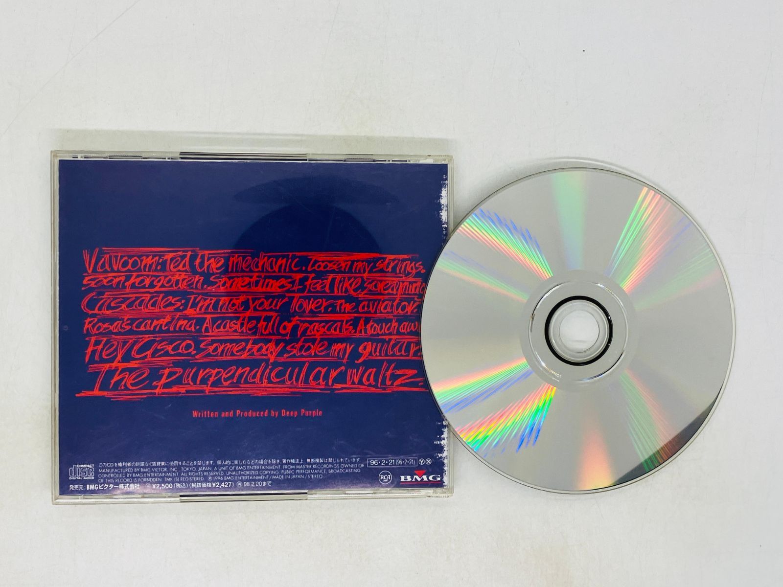 CD deep purple Purpendicular / ディープ・パープル / アルバム