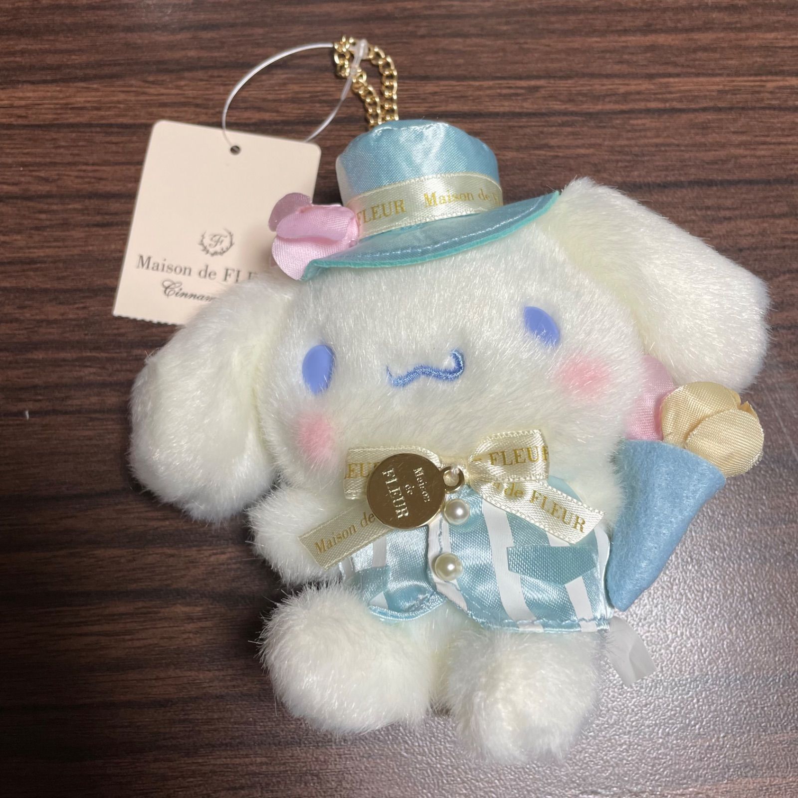 メゾンドフルール サンリオ シナモロール マスコットチャーム - メルカリ