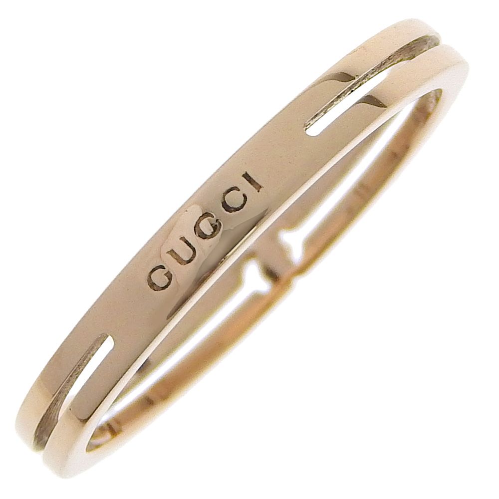 GUCCI グッチ ノット インフィニティ K18 ゴールド リング GUCCI】グッチ ノットリング インフィニティ K18イエロー