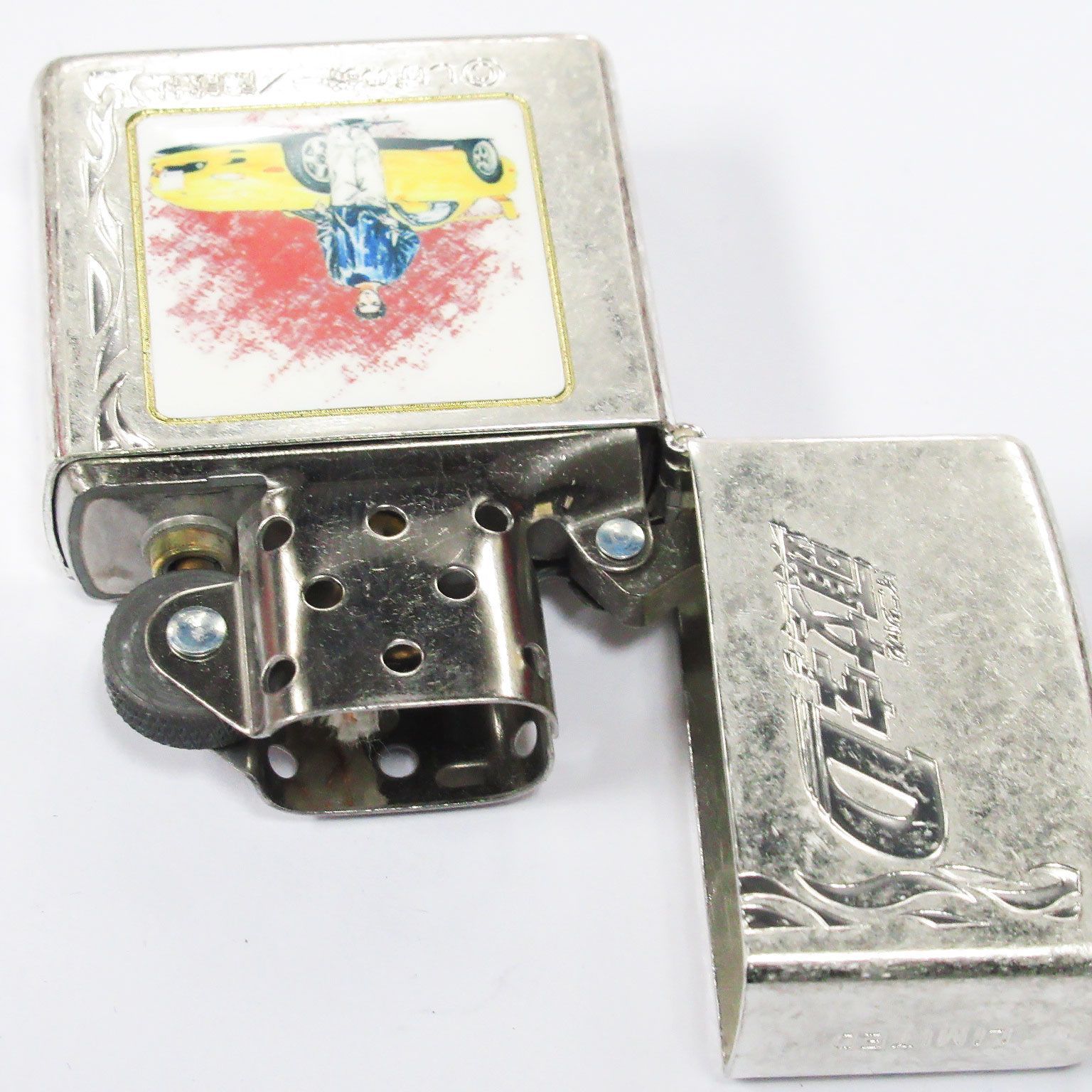 ワールド オンラインストア Zippo ジッポーライター 頭文字D イニシャルD 高橋啓介 シルバー 記念グッズ