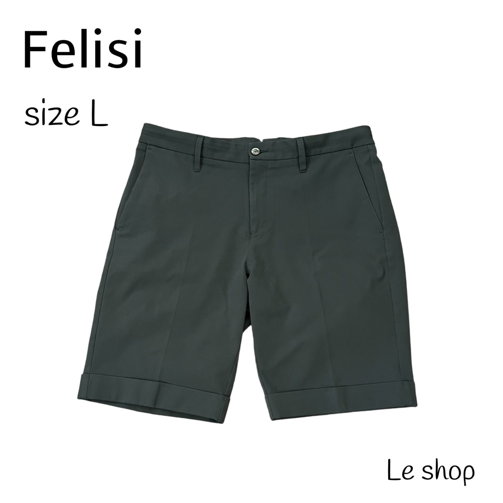 【Felisi フェリージ】ゴルフ ハーフパンツ Ｌ Felisi フェリージ ハーフパンツ Lサイズ 吸汗速乾素材 ゴルフウェア