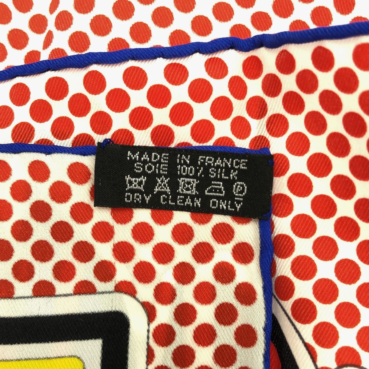 HERMES エルメス カレ70 PEGASE POP ペガサスポップ ブルー 青 レッド 