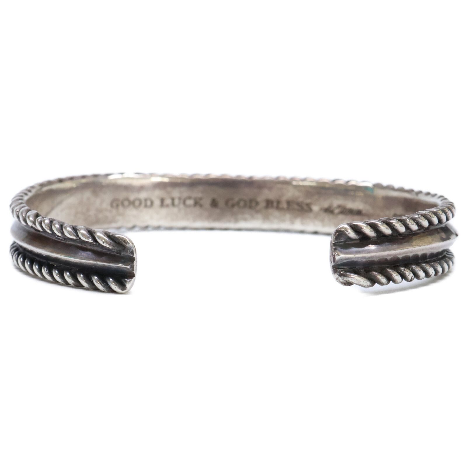 HOPI/ホピ族 クリフトンモワ作 オーバーレイ バングル ココペリ 新品未