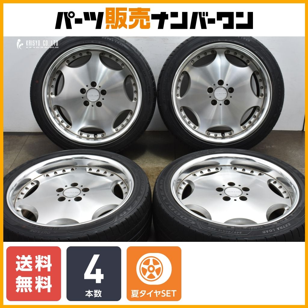 深リム 人気】AME SHALLEN シャレン 19in 8J +35 8.5J +30 pcd114.3 グッドイヤー 245/40R19  アルファード ヴェルファイア エルグランド - メルカリ