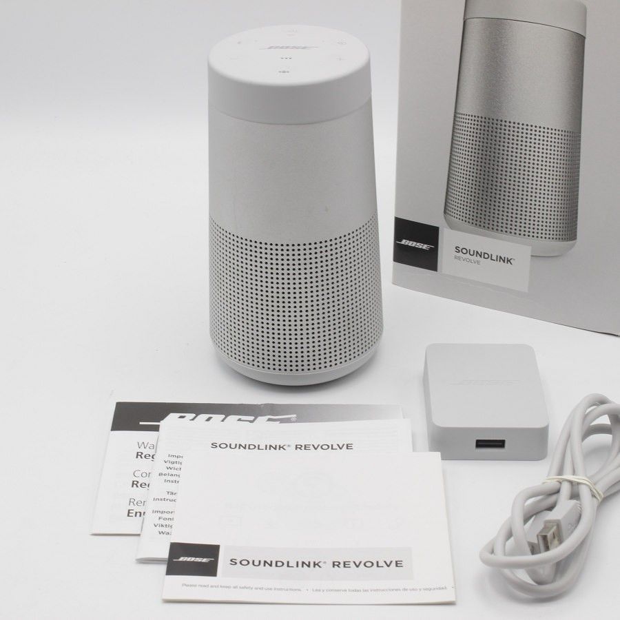 BOSE SoundLink Revolve Bluetooth speaker ラックスグレー ポータブルスピーカー ボーズ サウンドリンク リボルブ 本体