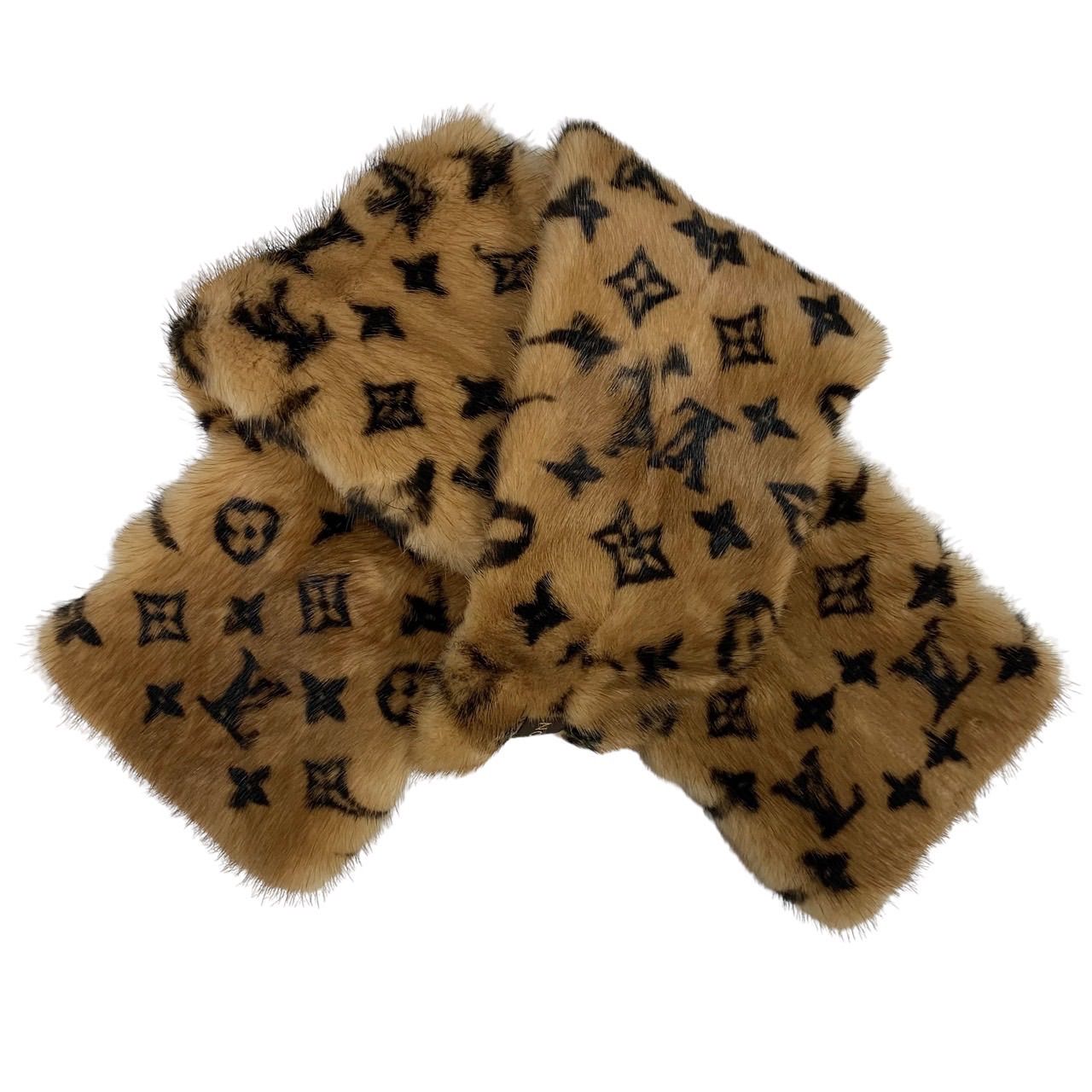 極美品✨箱付 ルイヴィトン マフラー・モノグラム　 値下げ交渉可！ 新品未使用極美品⭐️ Louis Vuitton】 ルイヴィトン マフラー