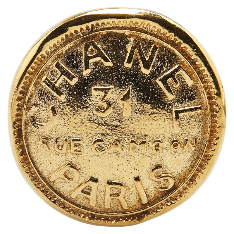 シャネル 31 RUE CAMBON カンボン ゴールド メッキ レディース CHANEL 222-14697