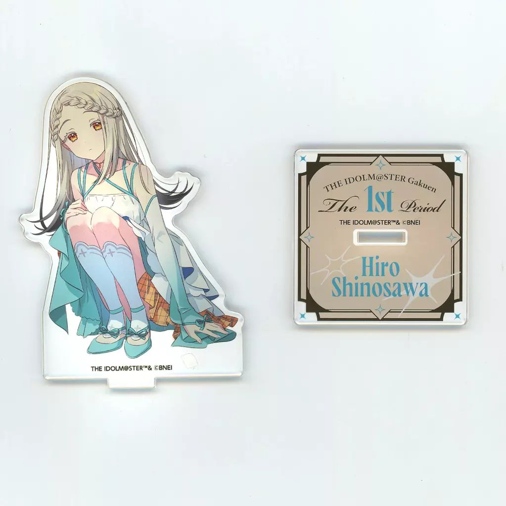 中古】アクリルスタンド・アクリルパネル 篠澤広 公式アクリルスタンド
