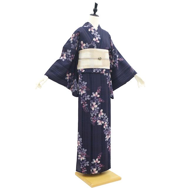 撫松庵(ぶしょうあん)高級洗える着物　未着用 撫松庵 東レシルック着物・洗える着物・洗える浴衣専門店