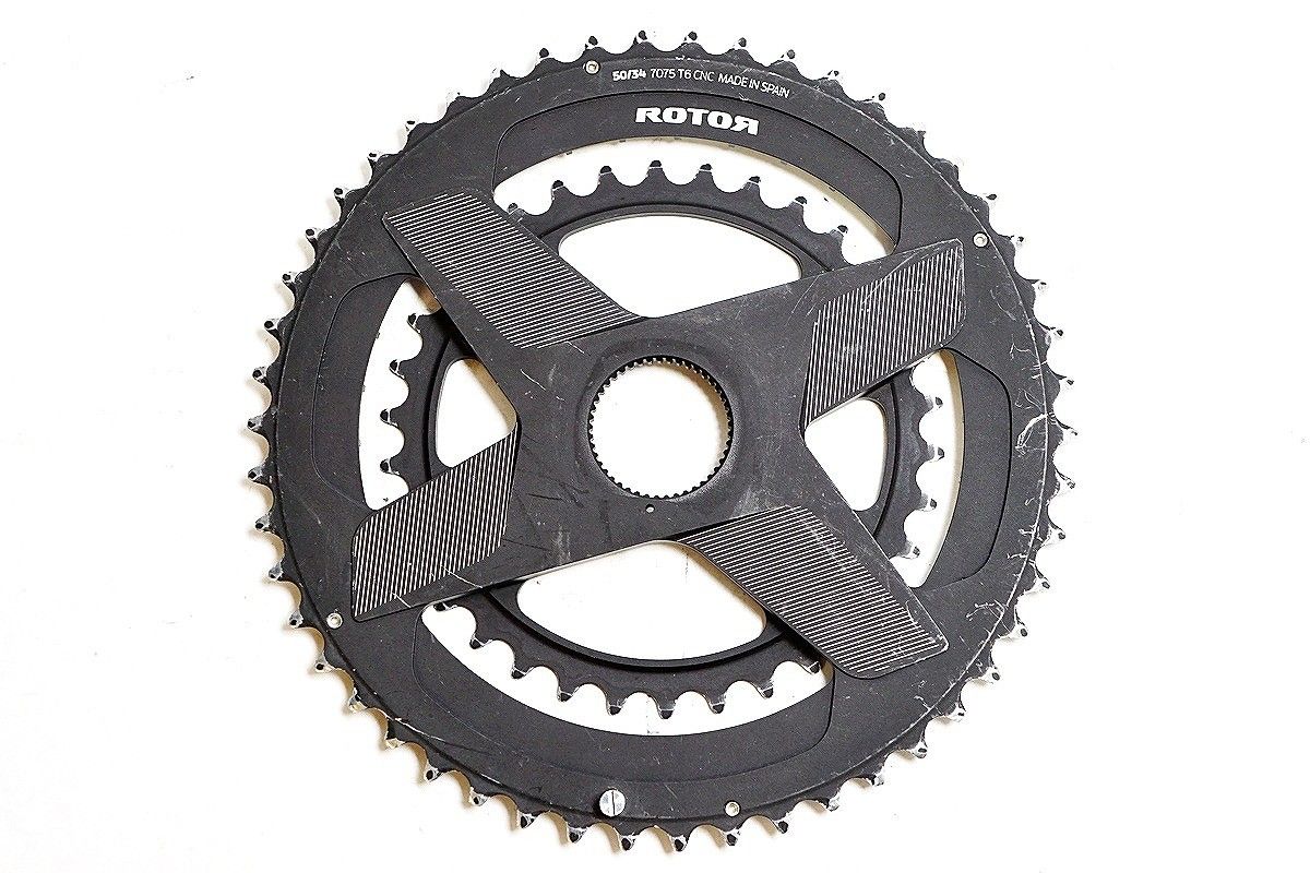 ROTOR 　ｎｏQチェーンリング （50-34） ROTOR 「ローター」 Q-RINGS 50-34T チェーンリングセット