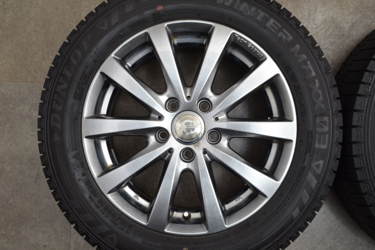 スタッドレス】チームスパルコ 16in 6.5J +48 PCD112 ダンロップ 