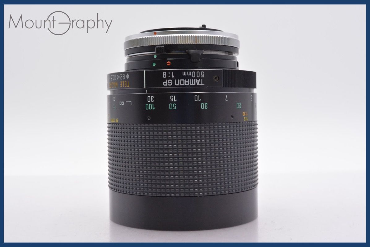 ☆良品☆ タムロン TAMRON SP 500mm F8 TELE MACRO BBAR MC 5° 前後