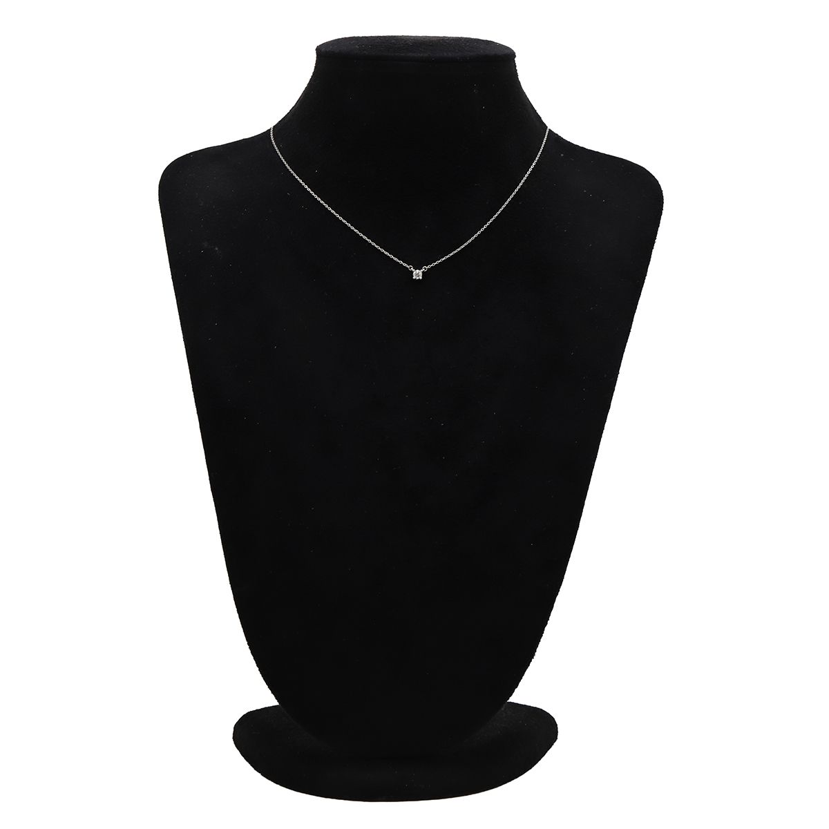 canal 4℃ pt850 ネックレス ダイヤモンド 1粒 カナルヨンドシー(Canal 4℃) Pt850 ダイヤモンド ネックレス