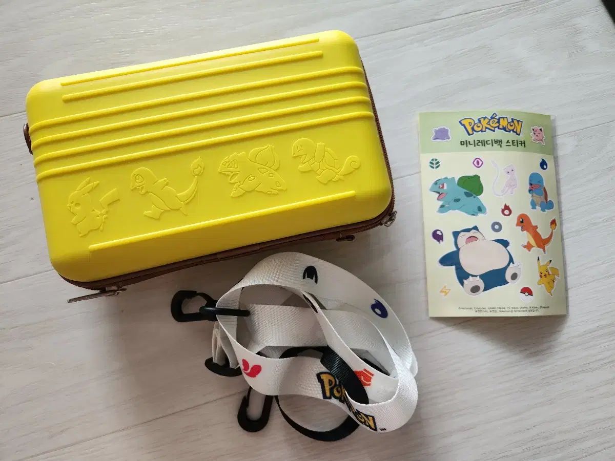 【雷市場（ポンジャン）商品韓国直送】 ポケットモンスター ミニレディバッグ セット (新品)