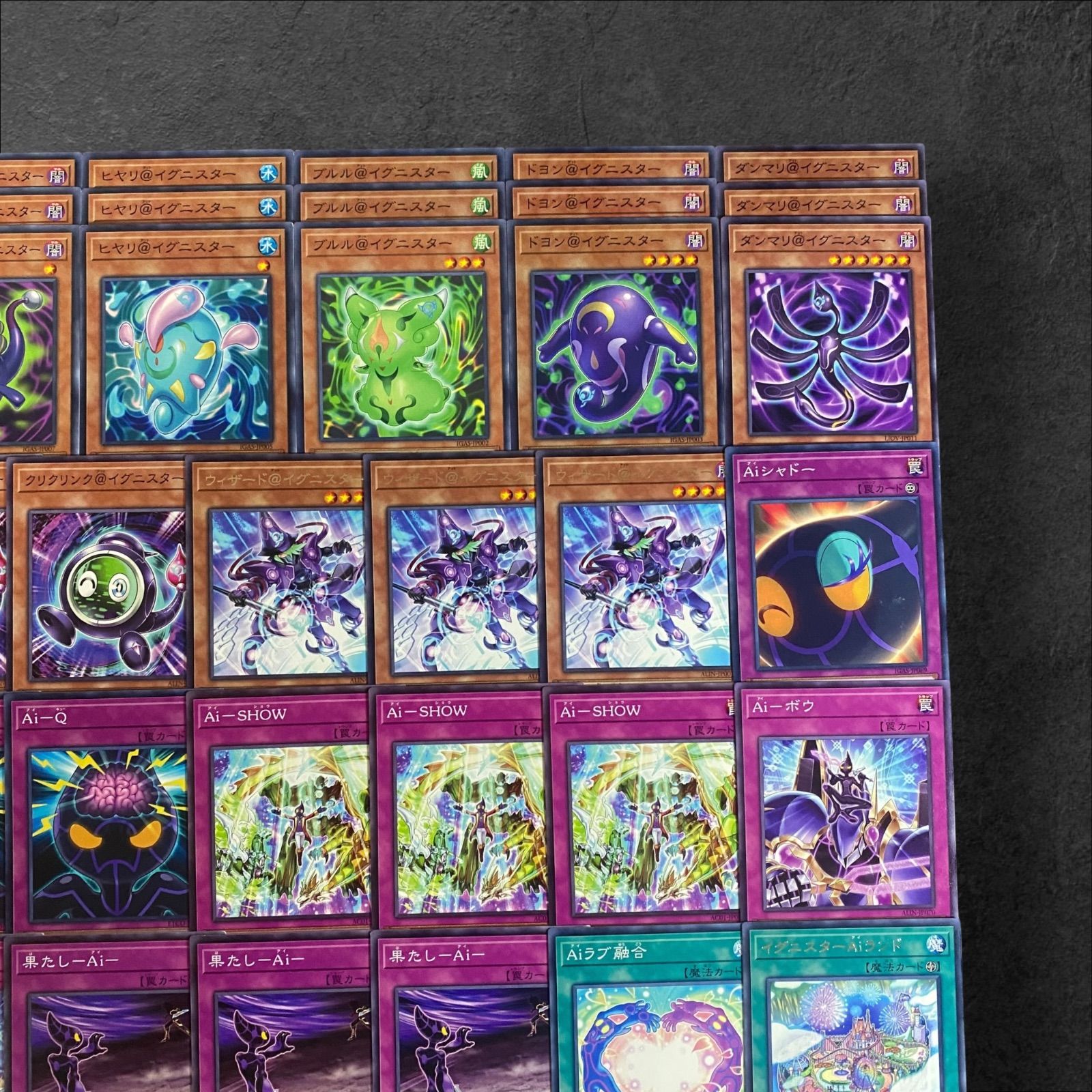 機獣デッキパーツ 9221【遊戯王】イグニスター〈デッキパーツ〉59枚セット - メルカリ