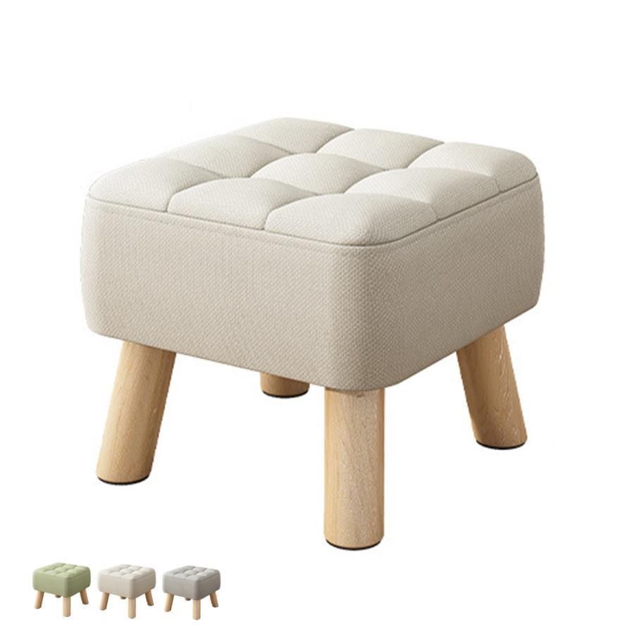 スツール おしゃれ 椅子 イス チェア 木製の脚 ダイニングチェア 北欧 カフェ風 着脱式スツールカバー C-71