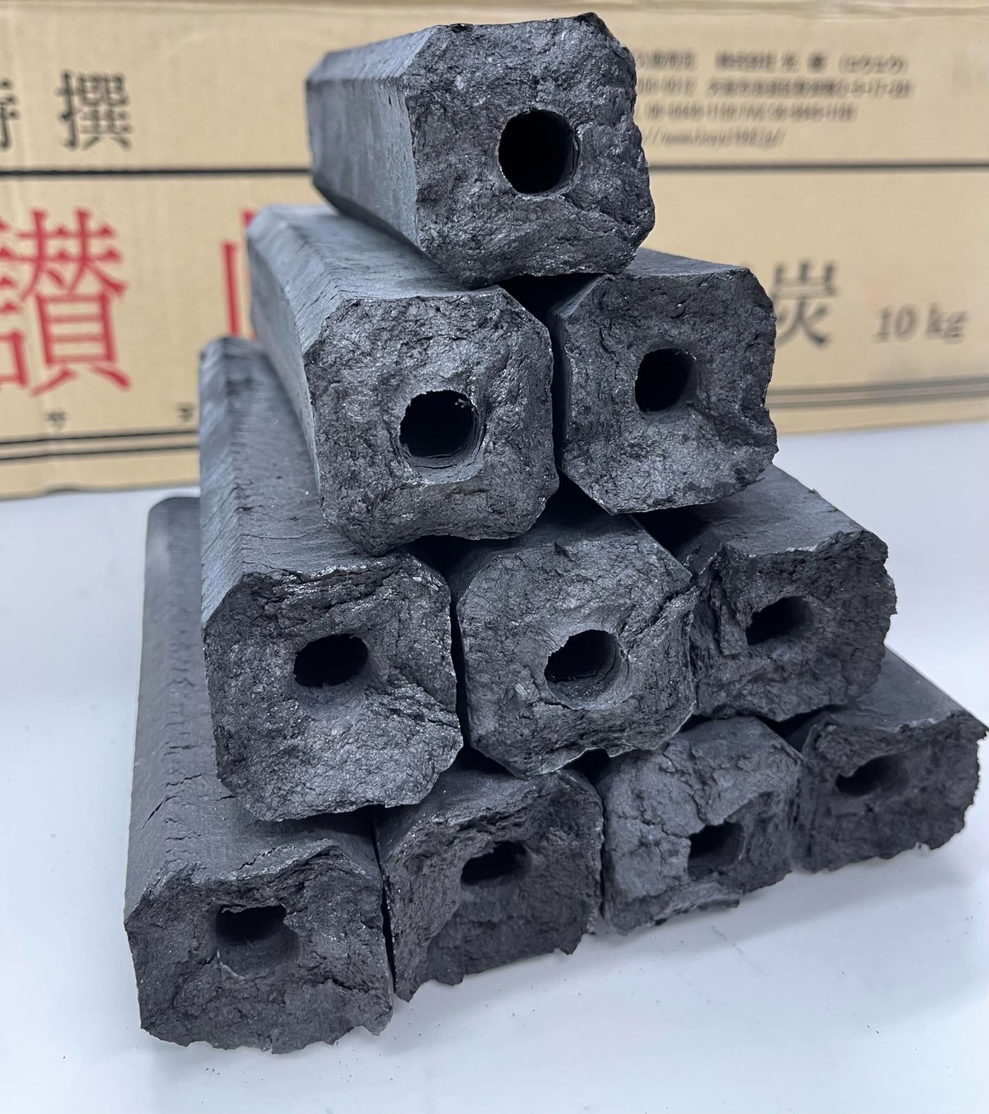 讃岐備長炭 30kg 3箱 炭 業務用 四角 灰が少ない 特級品 BBQ 10kg×3ケース