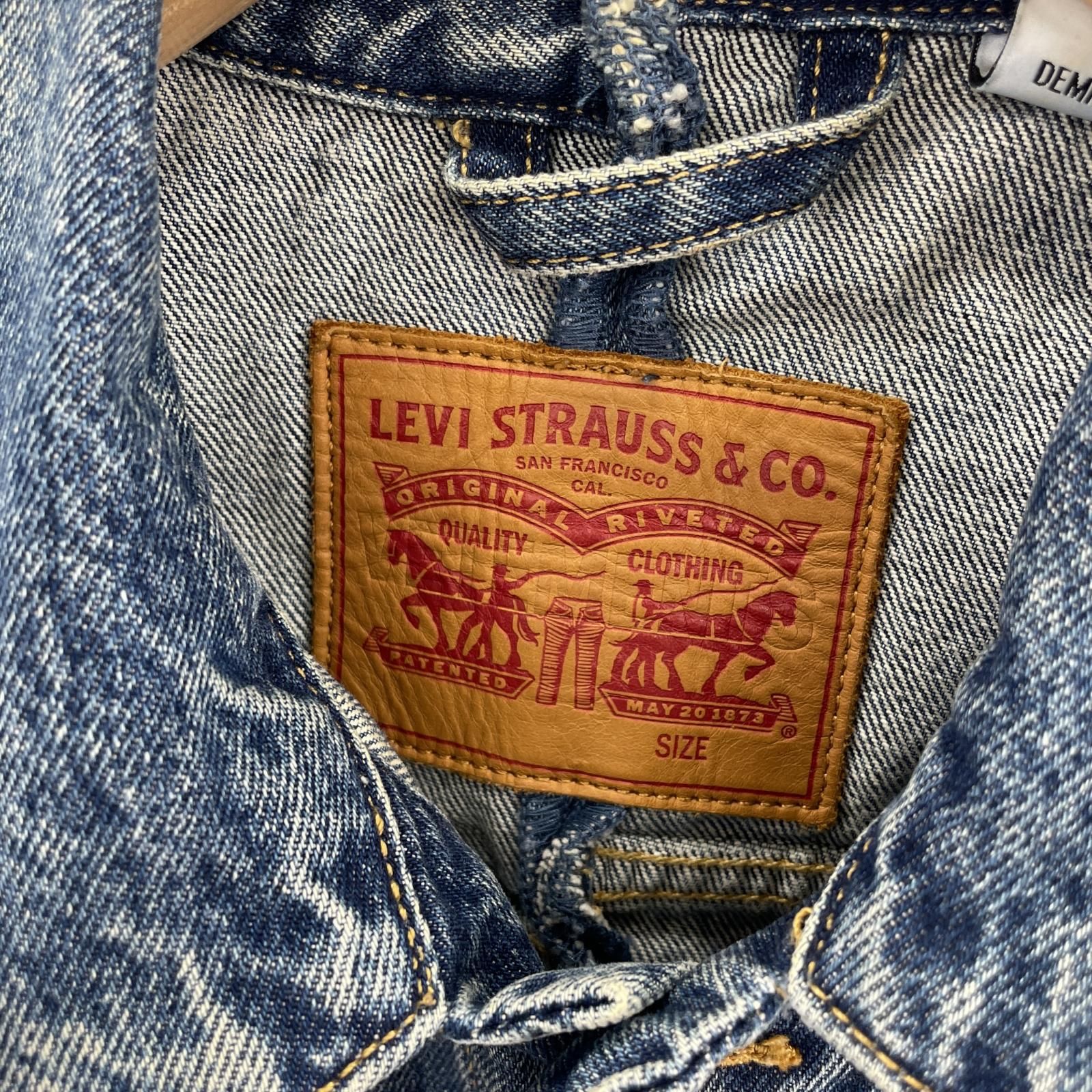 VETEMENTS デニムジャケット - メルカリ